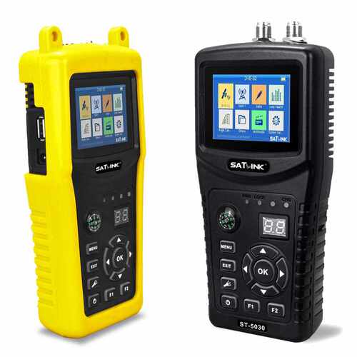 Satlink H.264 DVBS2 Satellite ISDBT Signal Finder Meter