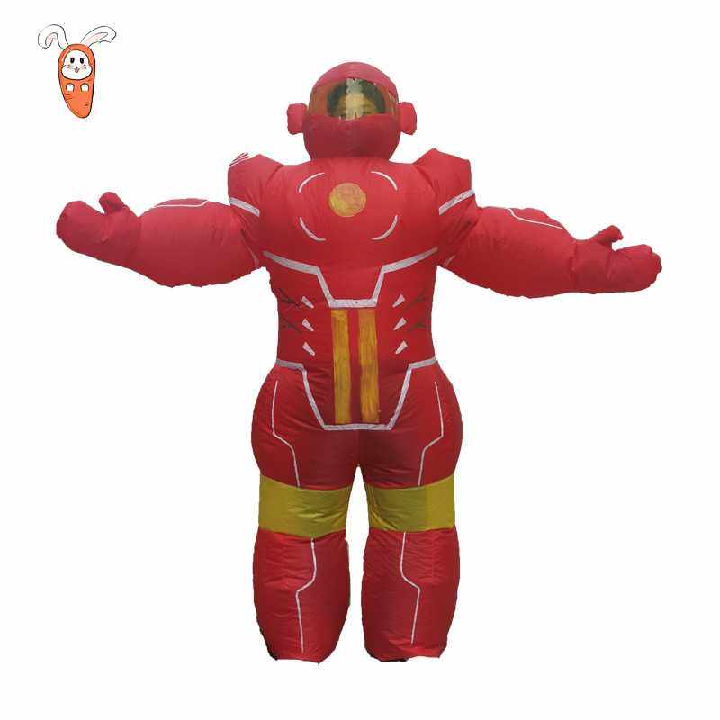 机器人充气服装节日派对舞台表演道具卡通未来机甲战士充气服装