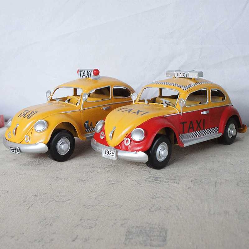 新款手工金属工艺品汽车老爷车模型摆件外贸外贸彩色多款可选