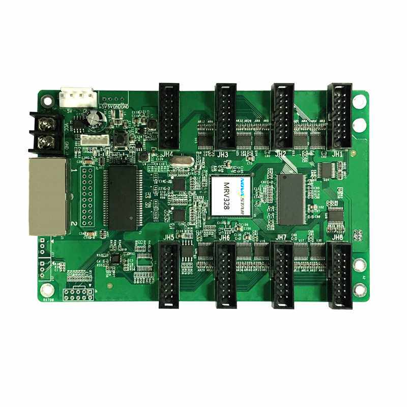 诺瓦MRV328控制系统8个16P排线口支持32扫的led显示屏全彩接收卡