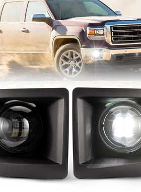 适用于吉姆西GMC Sierra 1500 2014-2015保险杠LED雾灯