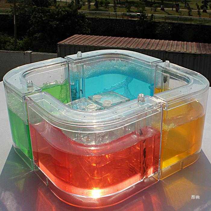 超大蚂蚁城堡蚂蚁家园蚁后宫殿蚂蚁工坊工房屋4个组合送蚂蚁120只