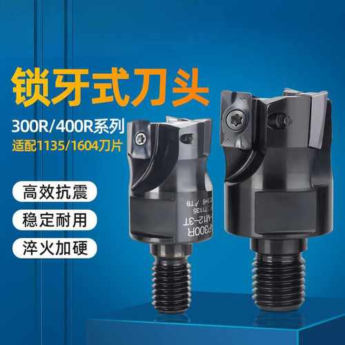 BAP锁牙式铣刀头300R螺纹锁牙头1135立铣刀头400R抗震铣刀杆1604