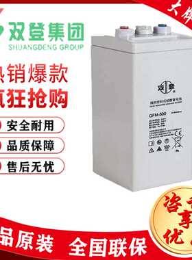 双登蓄电池2V500AH GFM-500通信基站直流屏船舶机房UPS EPS 电厂