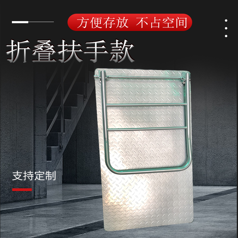 平板车家用拉货车钢板小推车搬运工具静音脚轮折叠手推板车搬运车