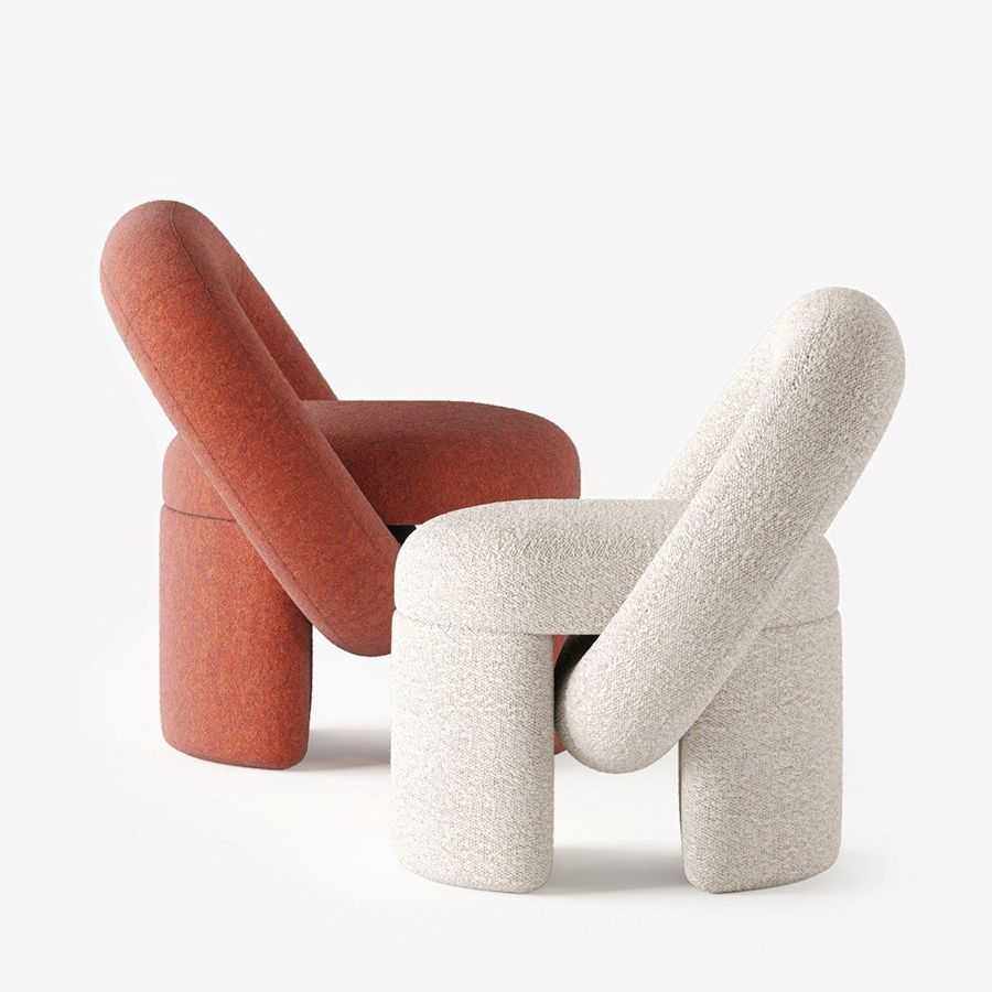 现代家用艺术感凳子创意设计师新款童趣单人椅极简异形锁扣沙发椅,畜牧/养殖物资,畜牧/养殖器械,淘宝优惠券,粉丝福利购,淘宝优惠卷