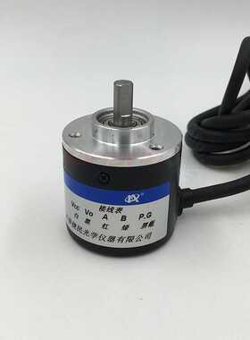 长春捷民光学360脉冲400线增量式G24F旋转编码器JCHA-600-G12-24C