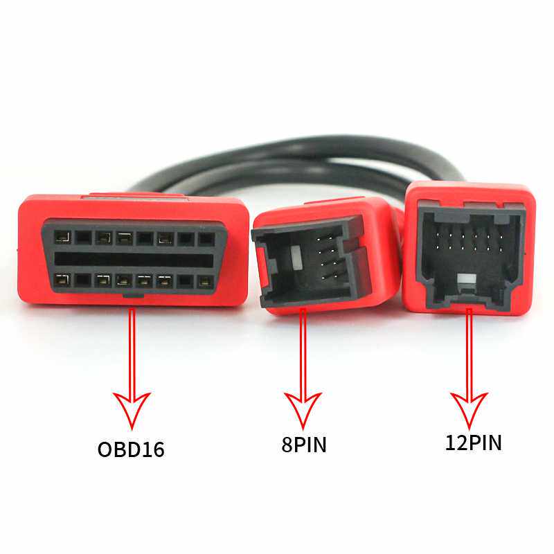 道通MS908克莱斯勒-12+8诊断接头autel道通12+8接头克莱斯勒接头