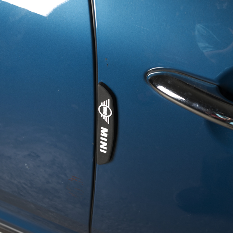 适用宝马迷你mini cooper汽车车门防撞贴防刮防蹭条可爱创意装饰