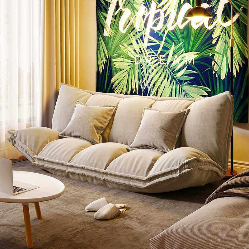 懒人沙发榻榻米折叠两用房间沙发椅卧室小户型出租屋可躺可睡客厅,电子元器件市场,其它元器件,淘宝优惠券,粉丝福利购,淘宝优惠卷