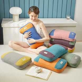 荞麦皮枕头护颈椎助睡眠低枕芯可拆洗带枕套颈椎枕单人专用颈枕男