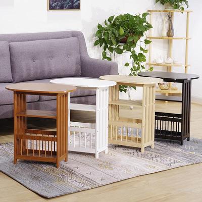 北欧可折叠小茶几小户型简约现代家用实木创意可移动迷你小边几