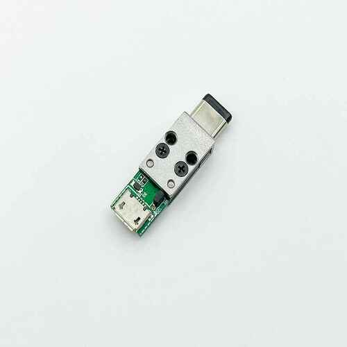 USB Type c金属公头转Micro测试转接头CPU款东莞源头厂家现货