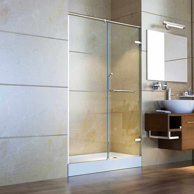 出口BO Bolivia 玻利维亚6MM铝合金一字淋浴房 Sho