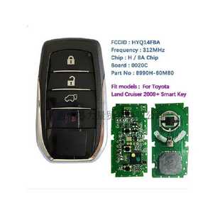 适用丰田18-19陆地巡洋舰智能卡281451-2110  HYQ14FBA 312/314.3