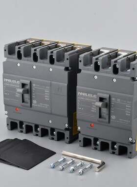 塑壳断路器JCM3空气开关过载短路保护125A160A250A400A630三相