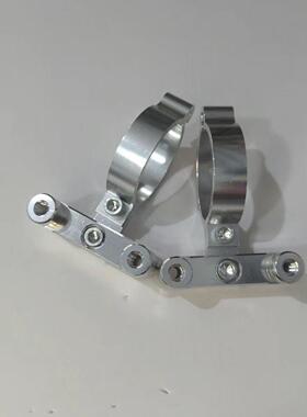 电动车电摩改装前减震铝材泥瓦支架rpm法斯特ls挡泥板31 33芯减震