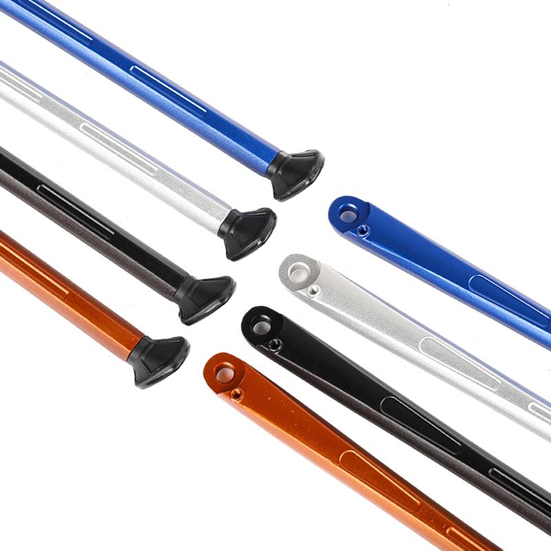 恒舰两冲克维斯K16K18越野摩托车铝合金加强侧支架支撑脚架边撑改