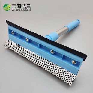 洗车可拆双面擦玻璃器长柄玻璃清洁刮水器窗刷刮擦窗X器家用刮水