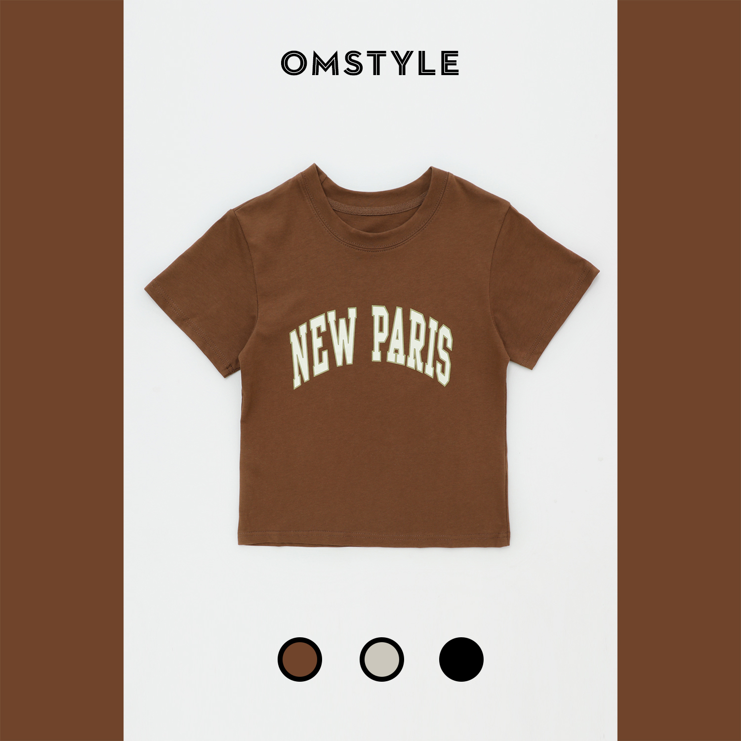 短袖欧美风薄款字母印花棉女