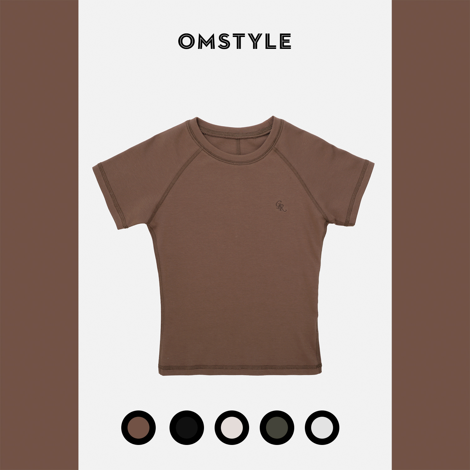 短袖薄款刺绣纯棉女T恤