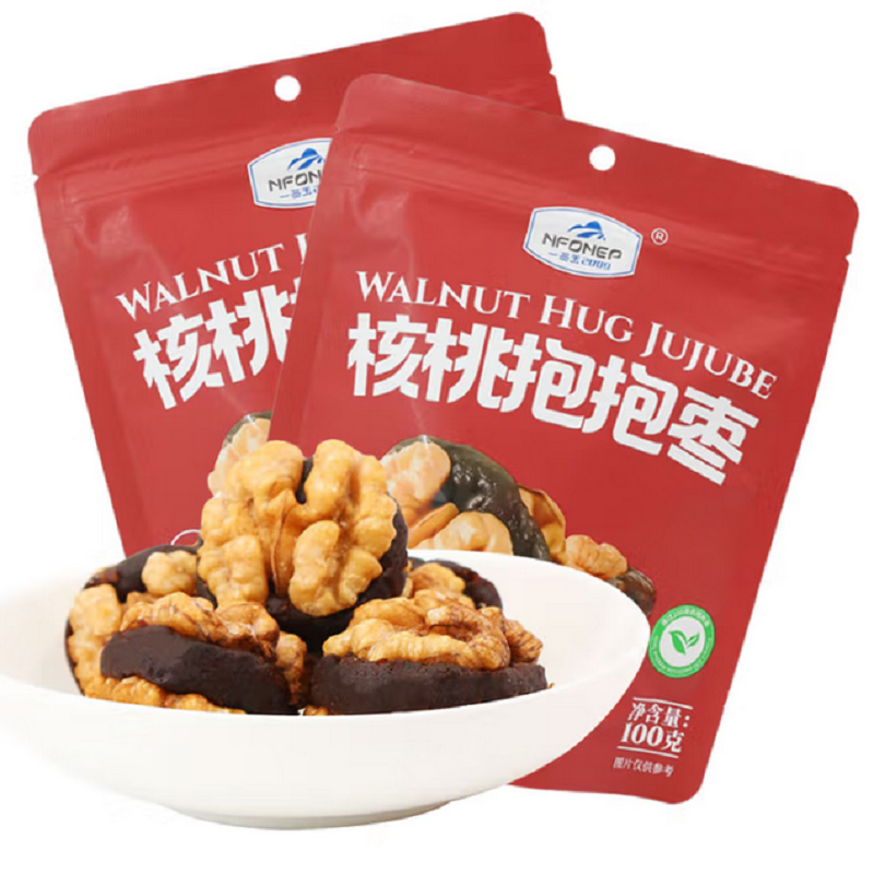一品玉核桃抱抱枣100g独立小包装