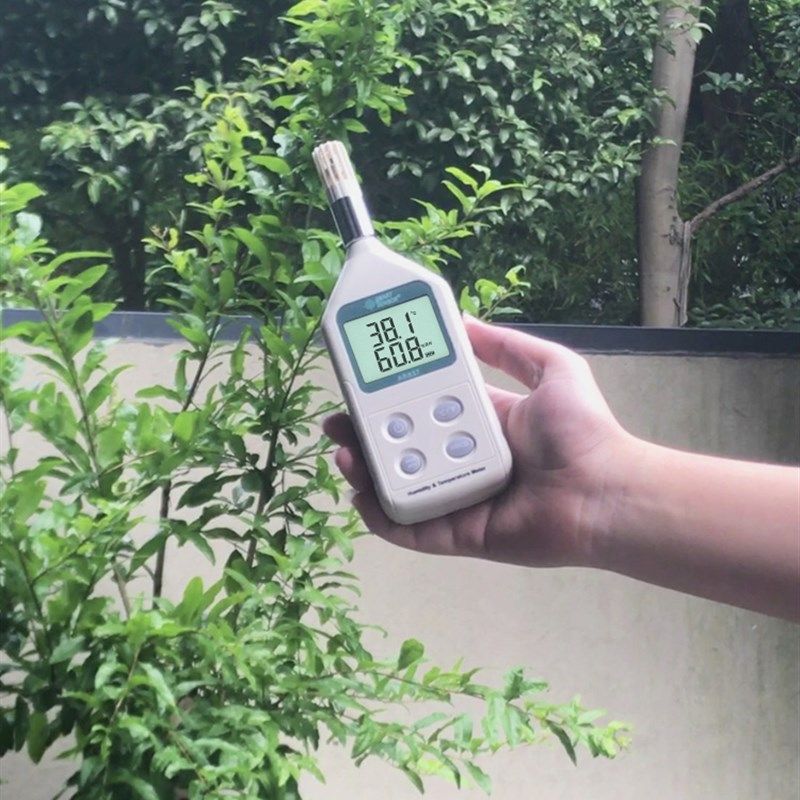 希玛AR837数显温湿度计高精度工业湿度仪家用室内温湿度表检测仪