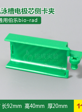 通用Bio-rad 伯乐 电极芯侧卡夹(绿色)绿色卡夹  电泳槽配件 电泳