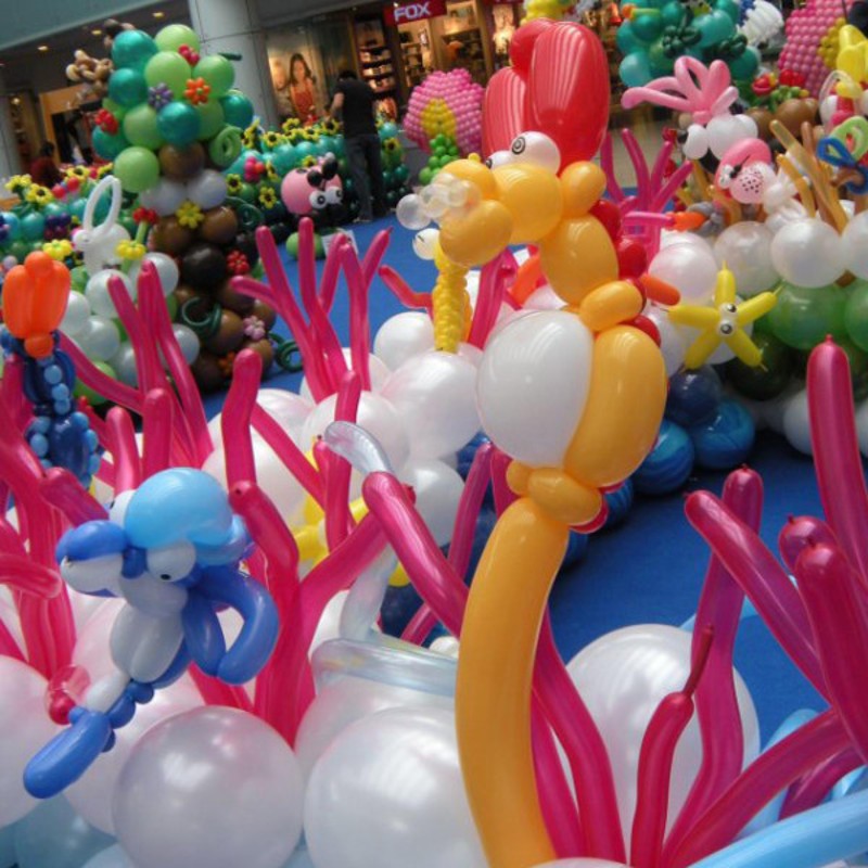 小太子 编织造型魔术气球DIY气球长条小太子气球260长条气球