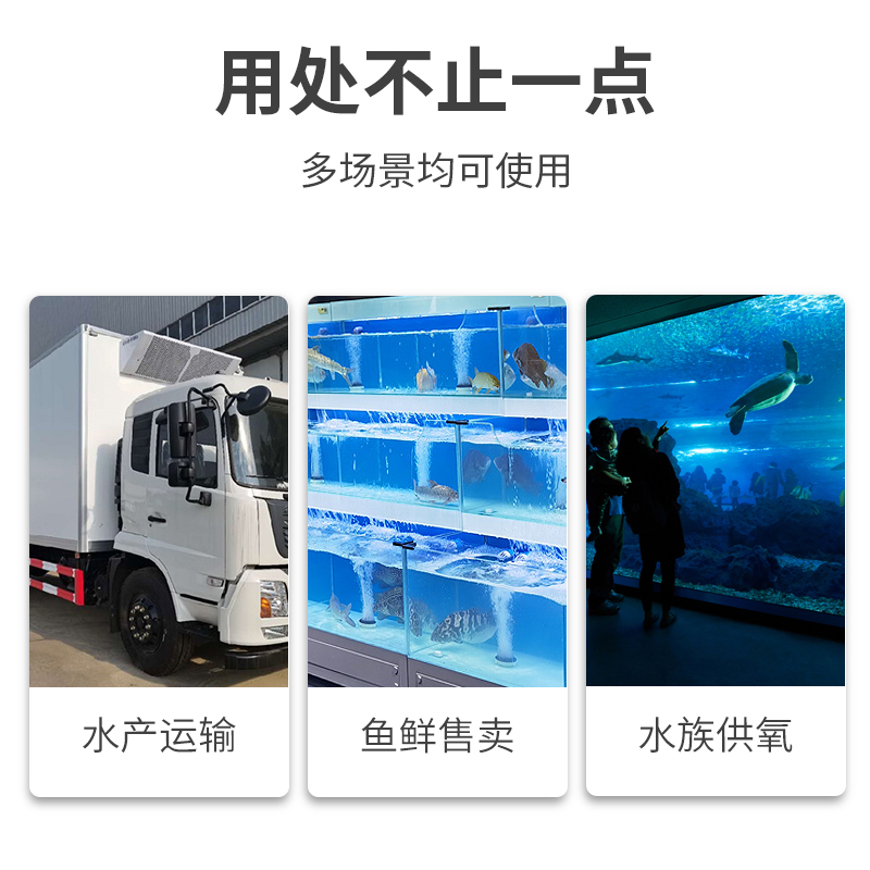 老渔匠氧气泵便携式充电交直流增氧大功率海鲜鱼池养殖钓鱼充氧机