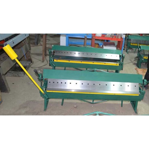 folding machine 折边机小型手动折弯机薄板金刚网白铁皮折边折弯