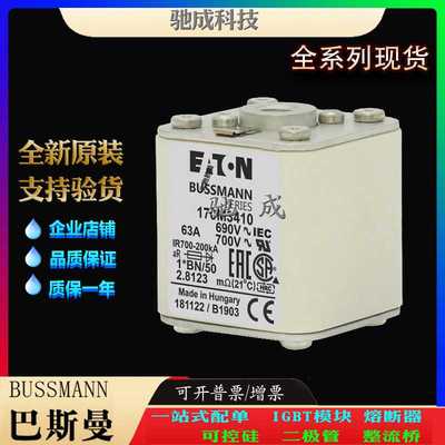 巴斯曼170M3410 170M3411 170M3412 现货直销销售价优 低压熔断器