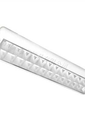 吊线日光灯支架LEDT8T5明装格栅灯盘圆角教室灯上下透光支架定制