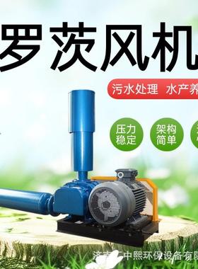 罗茨风机气力输送专用远距离输送压力稳定粉体颗粒输送罗茨鼓风机