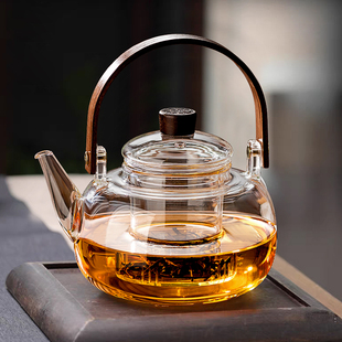 家用s泡茶壶茶水分离花茶壶电陶炉烧水壶煮茶 加厚玻璃煮茶壶新款