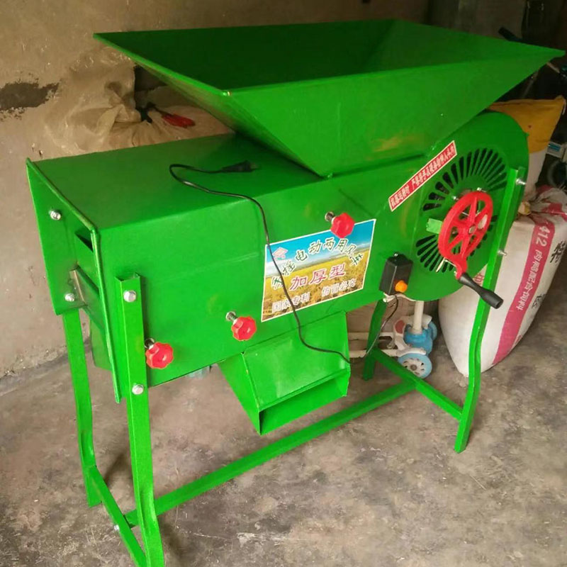 电动农用风车粮食风选机扬场机家用稻谷小麦油菜籽分离.机筛选机