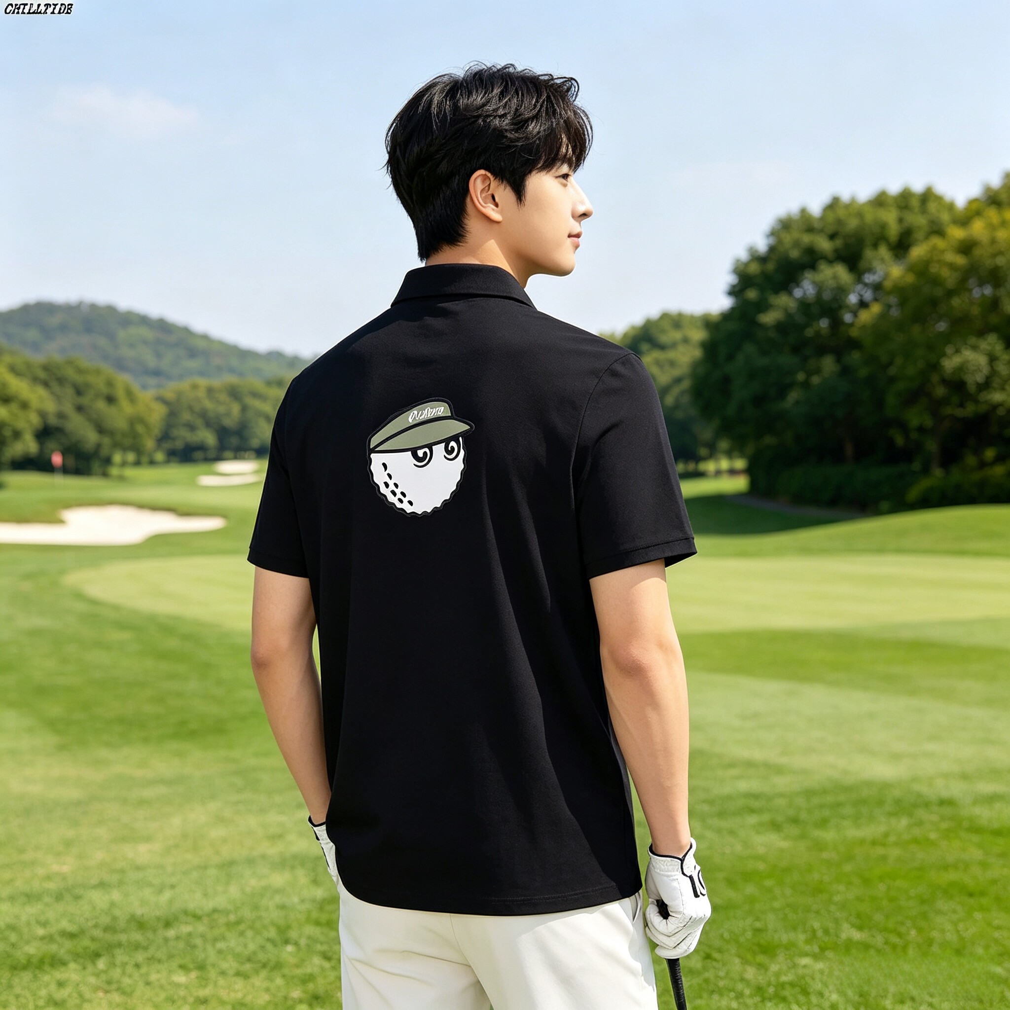 韩国malbon高尔夫polo衫