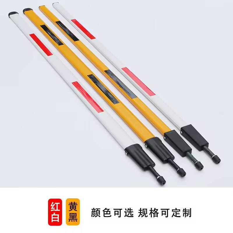 道闸杆挡车杆小杆5015s栅栏道闸杆配件竖杆连接件落地杆弹簧脚配