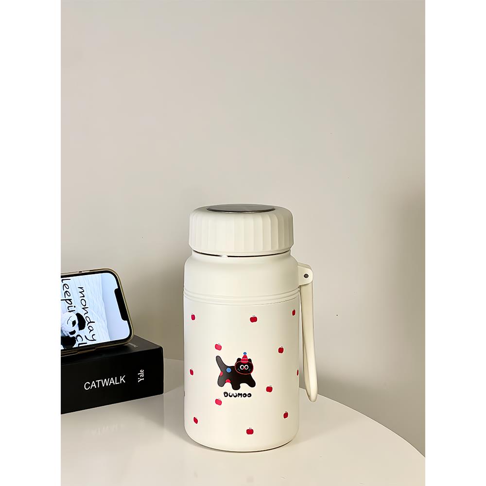 大容量保温杯便携女生高颜值1000ml可爱泡茶水壶不锈钢水杯子学生