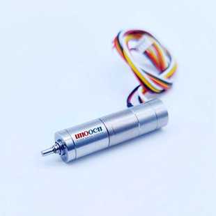 1024ppr 行星齿轮箱 机器人12V 10mm伺服行星减速电机 UNOOEN
