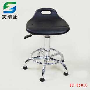 防静电小靠背椅子厂家  PU发泡软座靠背工作椅 无尘防静电凳子