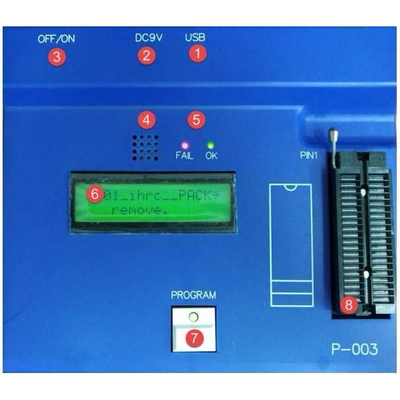 PADAUK应广单片机烧录器通用型OTP/MTP MCU烧录器PADAUK WRITER