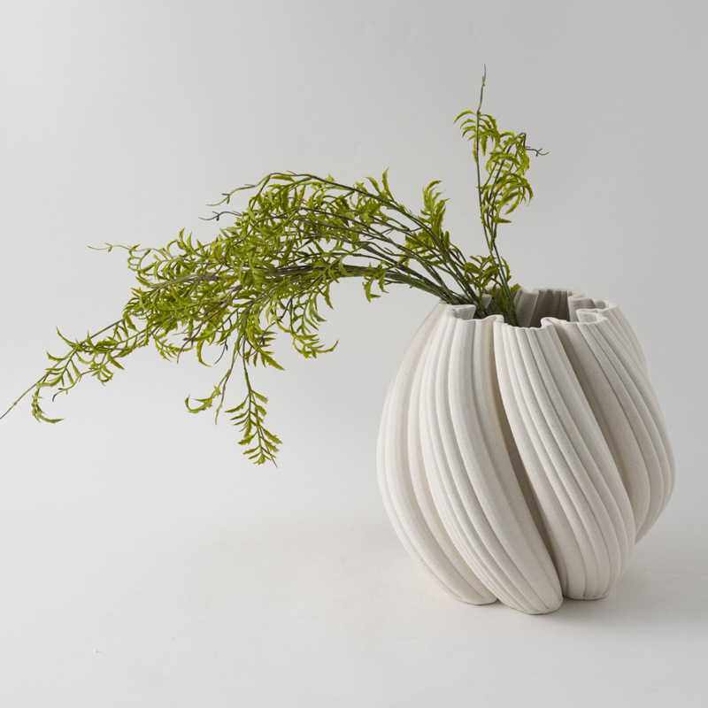 现代简约创意3D打印陶瓷花瓶异形不规则麻花状花器桌面插干花摆件,电子元器件市场,其它元器件,淘宝优惠券,粉丝福利购,淘宝优惠卷