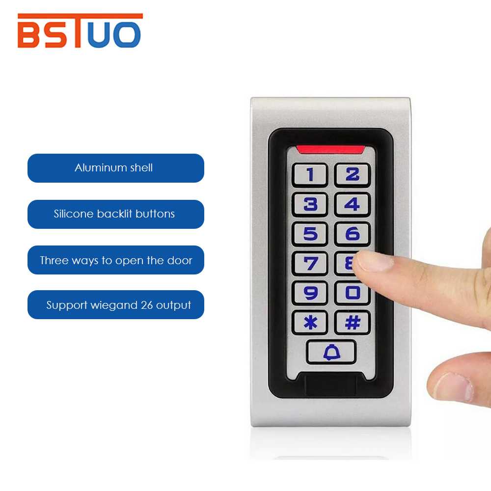 金属门禁机门禁系统IDIC卡门禁防水门禁一体机感应卡密码读卡器