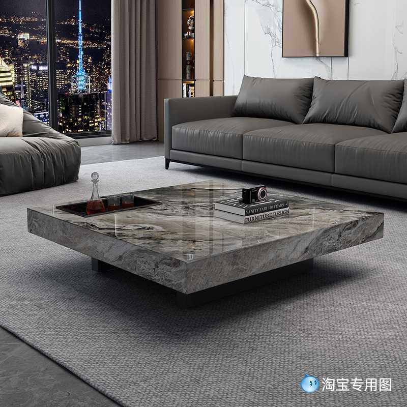 意式极简轻奢岩板茶几现代简约长方形客厅家用大小户型别墅,玩具/童车/益智/积木/模型,垂直悬浮玩具,淘宝优惠券,粉丝福利购,淘宝优惠卷