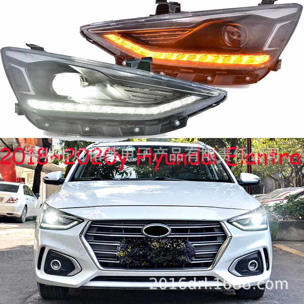 适用于现代悦动大灯雾灯全LED日行灯2017~2020年