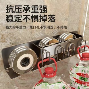 铝合金牙刷置物架卫生间储物y漱口杯轻奢通用吹风机收纳整理架