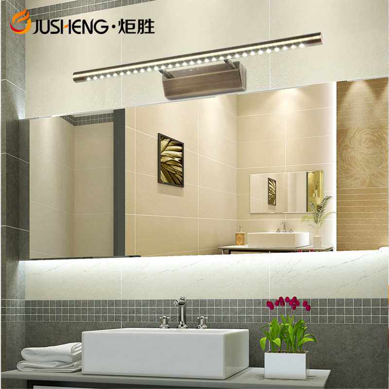 炬胜青古铜镜前灯LED 复古浴室灯5W7W洗手间5050光源墙壁