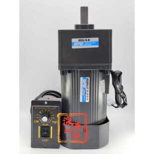 200W CF调速马达US52 220V 5K电机6IK200RGU DPG东邦减速机6GU