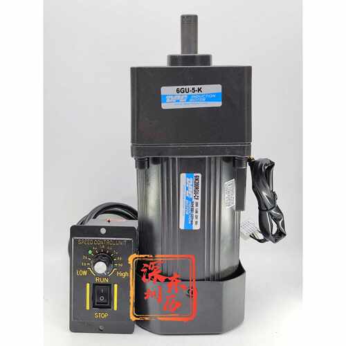 DPG东邦减速机6GU-5K电机6IK200RGU-CF调速马达US52 200W 220V